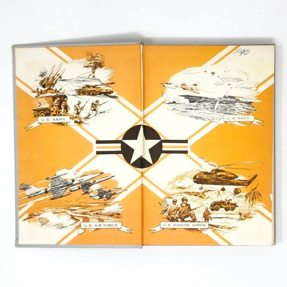 Real Book About Armed Forces 1959 Vintage HC No DJ Cold War Era